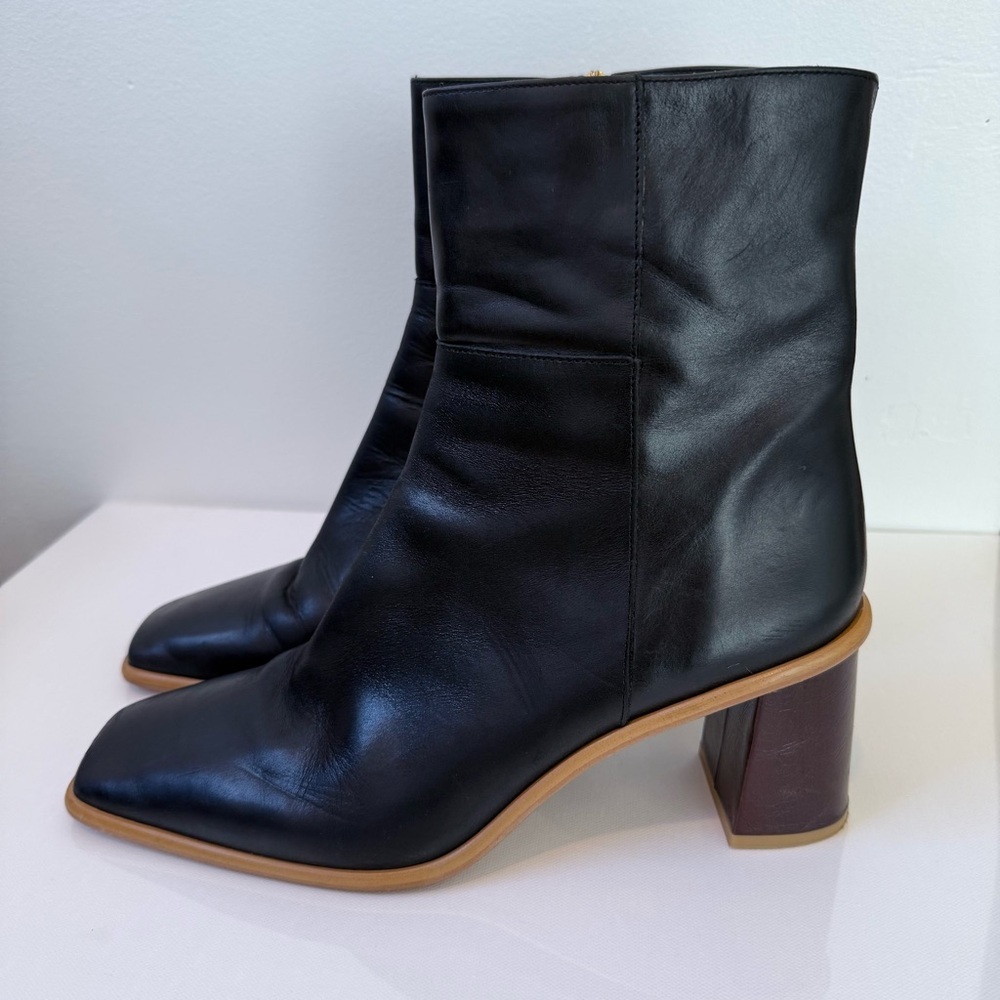 ALOHAS Black Heeled Boots - Picture 13 of 16